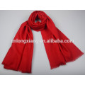 New Design Factory Price Reversible Herringbone Red Wool Scarf